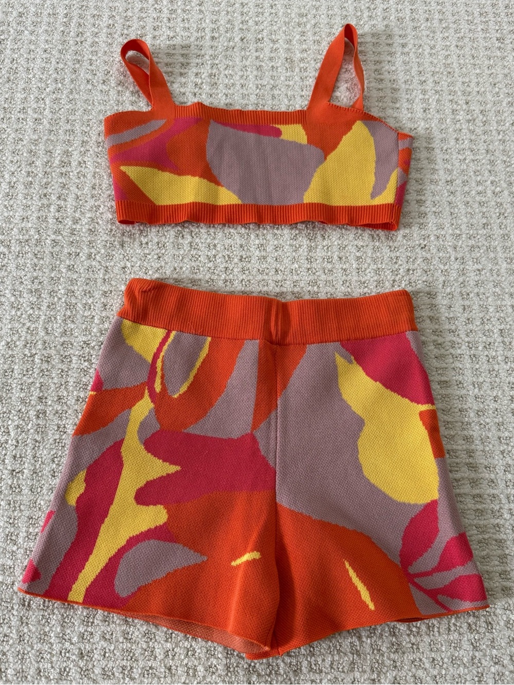 Multi-Color Knit Set